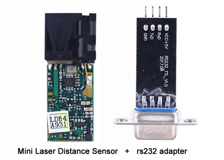 5V Small Laser Distance Sensor 1m RS232 Wide Measurement LiDAR Sensor